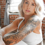 Celebrityinktattoofemalemandalasleevetattooempowerment